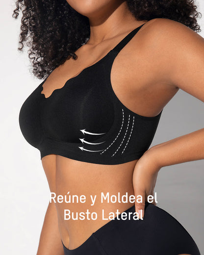 Sujetador Push-Up Sin Costuras con Comodidad y Efecto Alisante