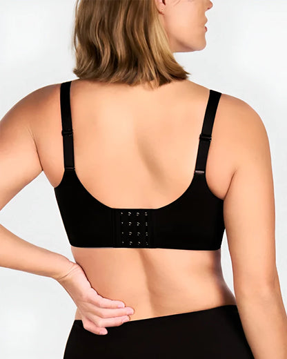 Brasier Reductor con Aro, Cobertura Total con Tirantes Anchos y Espalda Alisadora