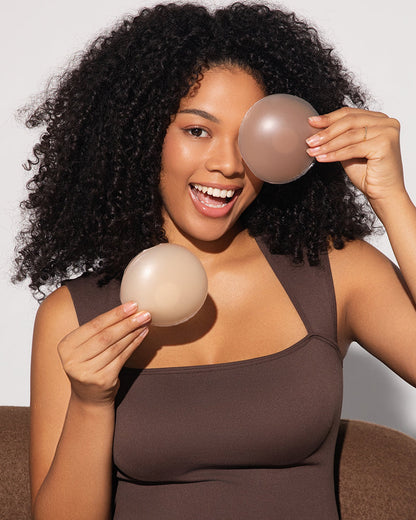 Cobertores de Pezón Sin Costuras y No Adhesivos (2 Pares)