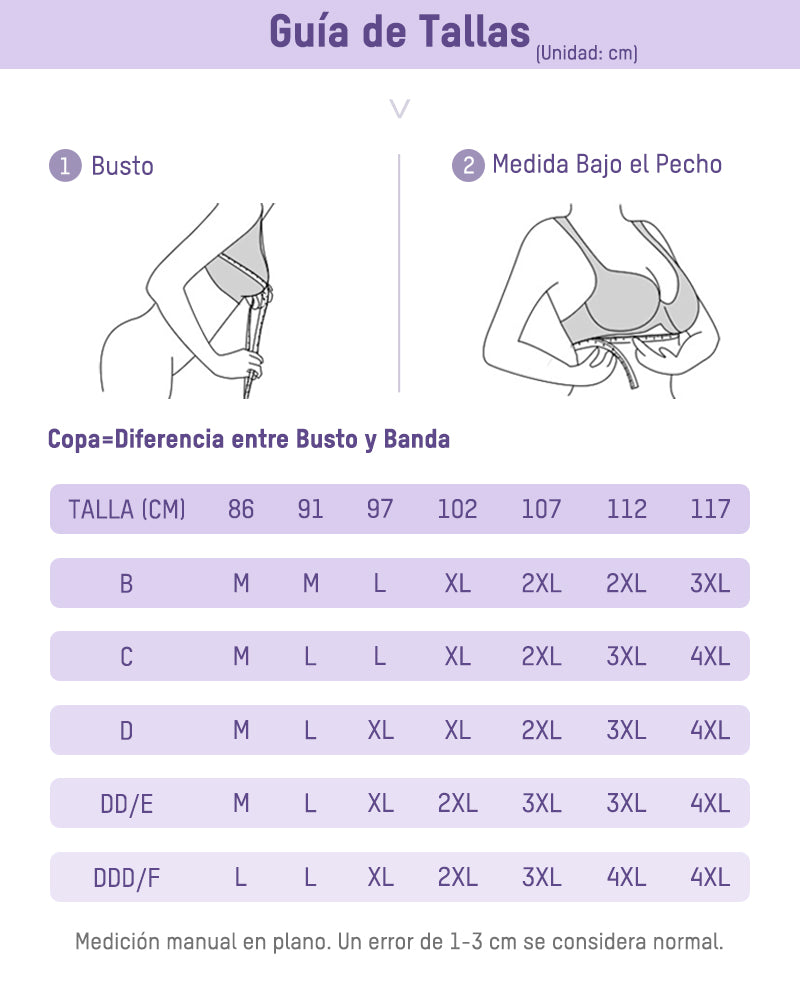 Bra Sin Aros Con Banda de Gel – Suave, Cómodo y Con Soporte Invisible