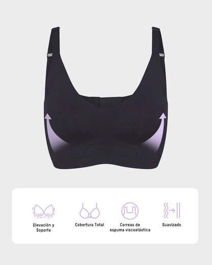 Brasier sin Varilla con Escote V y Ajuste Suave en Espalda y Laterales